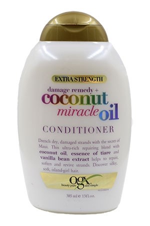 [Organix-box#19] Coconut Miracle Oil Conditioner (13oz) 