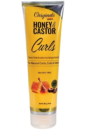 [Africa's Best-box#126] Honey & Castor Curls(10oz)