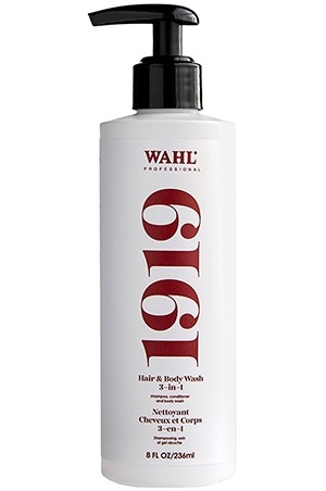 [WAHL-box#12] 1919 Hair & Body Wash 3 in1 #54246 (8oz)