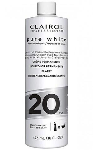 [Clairol-box#26] Pure White Creme Developer-20Vol(16oz) 