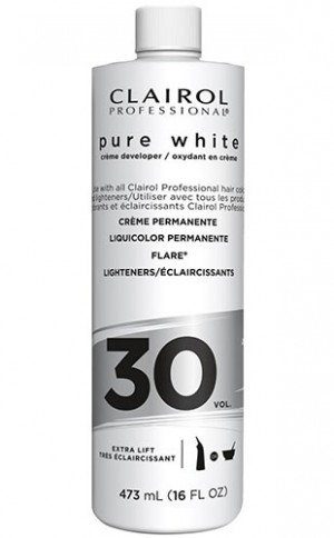 [Clairol-box#27] Pure White Creme Developer-30Vol(16oz) 