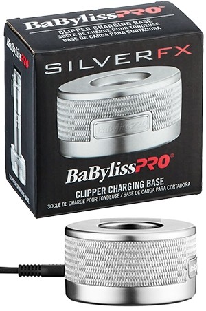 [Babyliss Pro-#FX870BASE-S] Clip Charger Base-Silver -pc