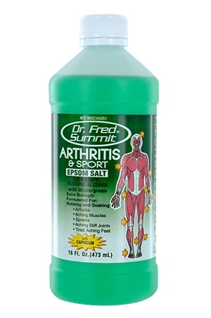 [Dr. Fred Summit-box#4] Arthritis & Sport - Epsom Salt(16oz)