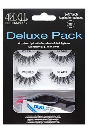 [Ardell-#68960] Deluxe Pack - Wispies Black