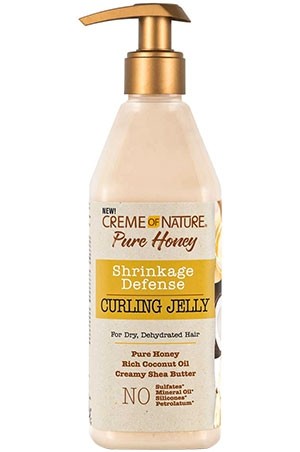 [Creme of Nature-box #135] Pure Honey Curling Jelly (12oz)