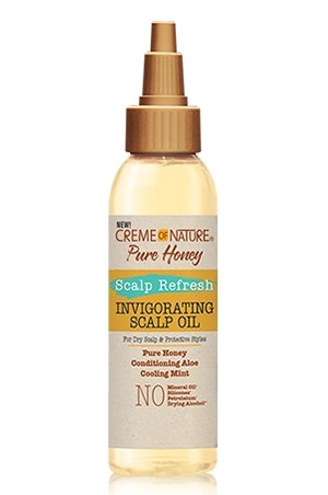 [Creme of Nature-box#156] Pure Honey Invigorating Scalp Oil(4oz)