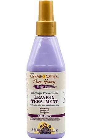 [Creme of Nature-box #149] Pure Honey Leave-In Treatment(8oz)