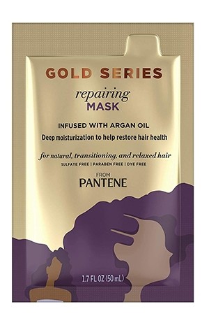 [Pantene-box#20] Gold Hair Repairing Mask (1.7oz/10pc/ds)