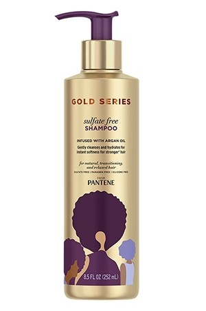 [Pantene-box#9] Gold Series Sulfate Free Shampoo(8.5oz)