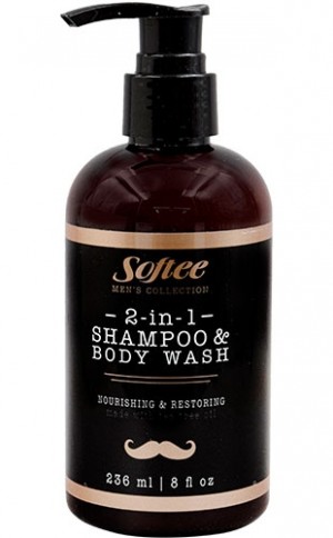 [Softee-box#110] Men's 2 in 1 shampoo & Body wash(8oz)