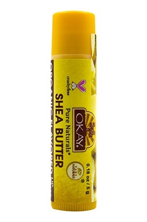 [Okay-box#88] Nourishing Lip balm Tube-Shea Butter (0.18oz x 12pc)