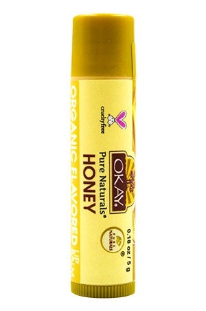 [Okay-box#80] Nourishing Lip balm Tube-Honey (0.18oz x 12pc)