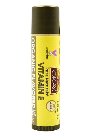 [Okay-box#90] Nourishing Lip balm Tube-Vitamin E (0.18oz x 12pc)