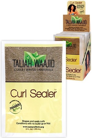 [Taliah Waajid-box#64] Black Earth CWN Curly Curl Sealer(12pc/ds)