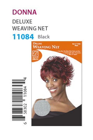 [Donna-#11084] Weaving Net (Black) -dz