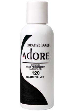 [Adore-box#1] Semi Permanent Hair Color (4 oz)- #120 Black Velvet