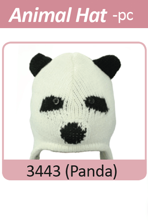 Animal Hat(pc) -Panda (3443)