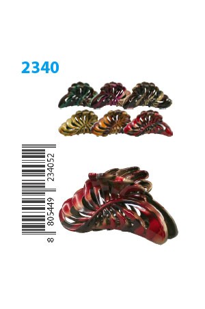 Colorful Butterfly Clip XL #2340 - dz