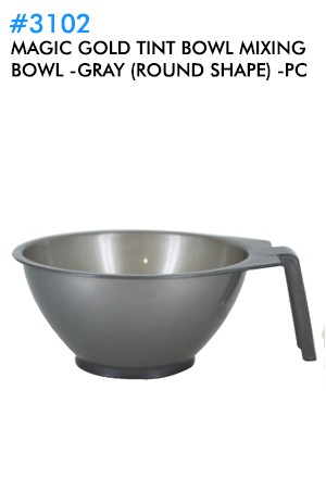[MGC-#3102] Tint Mixing Bowl -Gray (Round Shape) -pc