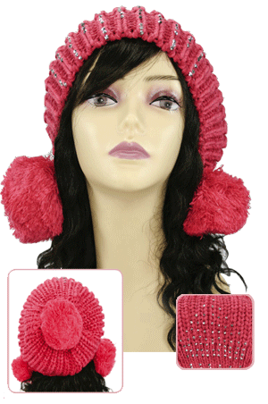 Winter Hat (pc) -3437 Red