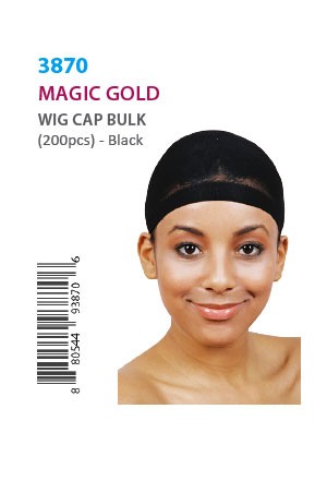 [MGC-#3870] Wig Cap Bulk -Black (200pcs/pk)
