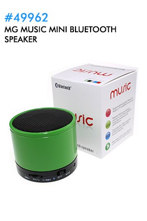 MG Music Mini Bluetooth Speaker #49962-pc