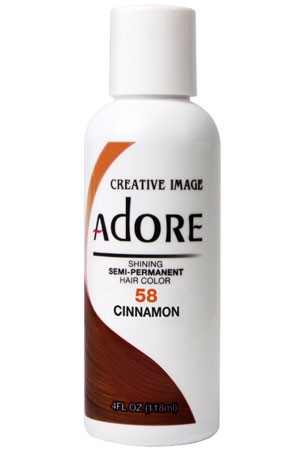 [Adore-box#1] Semi Permanent Hair Color (4 oz)- #58 Cinnamon