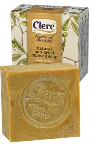 [Clere-box#9] Natural Sun Dried Olive Oil Soap(7oz) 