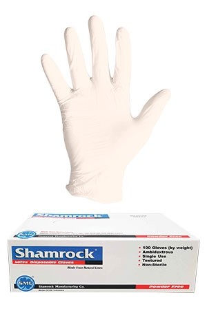 [Shamrock- #60411] latex Disposal. Gloves