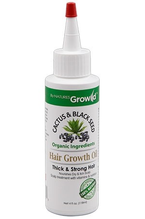 [By Natures-box #39] Growild Growth Oil[Catus & Blk seed](4oz)