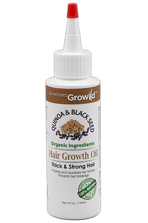 [By Natures-box #40] Growild Growth Oil[Quinoa & Blk seed](4oz)