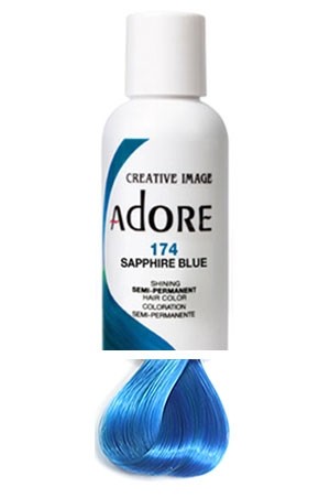 [Adore-box#1] Semi Permanent Hair Color (4 oz)- #174 Sapphire Blue