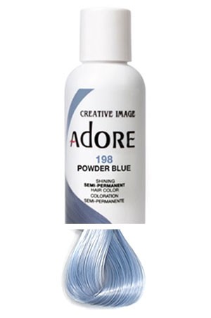[Adore-box#1] Semi Permanent Hair Color (4 oz)- #198 Powder Blue