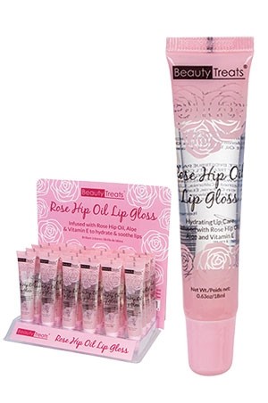 [Beauty Treats-box#98] Rose Hip Oil Lip Gloss[BTS510]-pc