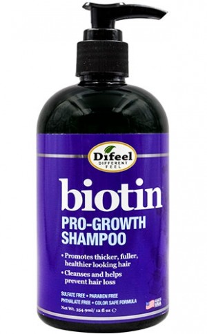 [Sunflower-box#94] Difeel Biotin Pro-Growth Shampoo(12oz)