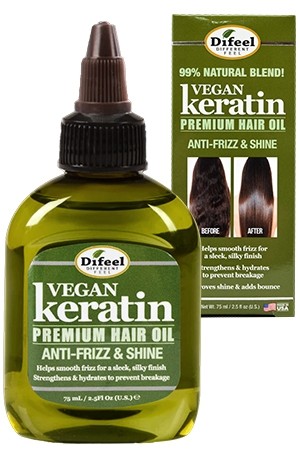 [Sunflower-box#123] Difeel Vegan Keration Premium Hair Oil(2.5oz)