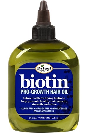 [Sunflower-box#128] Difeel Biotin Premium Natural Hair Oil (7.78oz)
