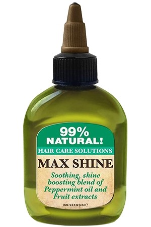[Sunflower-box#136] Difeel 99% NATURAL Hair Oil-Max Shine (2.5oz)