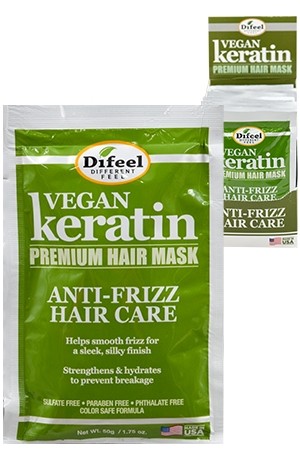 [Sunflower-box#111] Premium Hair Mask- Vegan Keratin(1.75oz/12pc/ds)