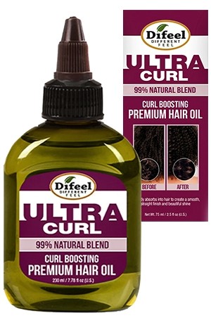 [Sunflower-box#117] Difeel Ultra Curl Premium  Hair Oil(2.5oz)