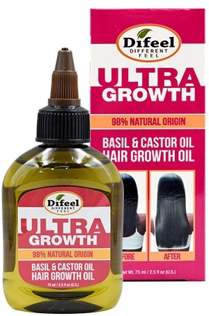 [Sunflower-box#78] Difeel Ultra Growth Hairoil Basil&Caster(2.5oz)