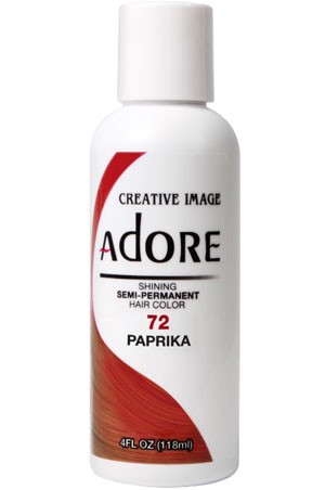 [Adore-box#1] Semi Permanent Hair Color (4 oz)- #72 Paprika
