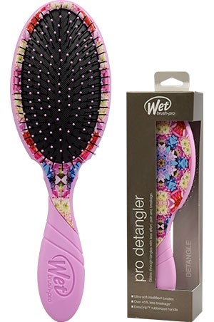 [#BWP830KALEIPFL] The Wet Brush Pro Detangler- Pink Floral- pc