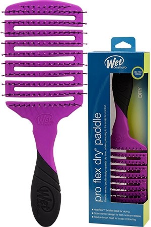 [#BWP831FLEXPRP] The Wet Brush Pro Flex Dry- Paddle(Purple)- pc