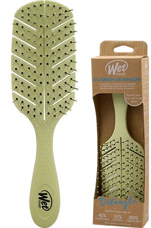 [#BIO830GREN] The Wet Brush Go Green Detangler-(P.Green) - pc