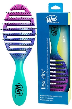 [#BWP800FXTOM] Wet Brush Pro- Flex dry OMBRE TEAL -pc