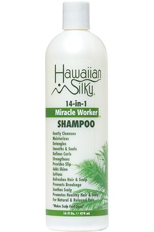 [Hawaiian Silky-box#69] Miracle Worker 14 in1 Shampoo(16oz)