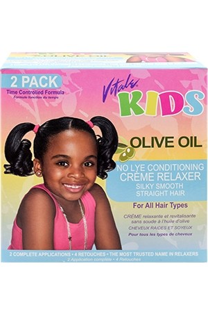 [Vitale-box#64] Olive Oil Kids No Lye Relaxer 2App