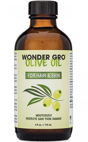 [Wonder Gro-box#4] Hair & Skin Oil-Olive Oil(4oz)