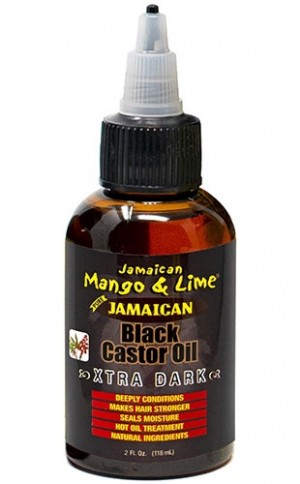 [Mango&Lime-box#80] Black Castor Oil - Extra Dark(2oz)